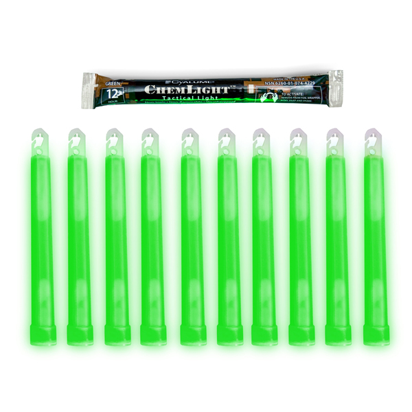 Cyalume Chemlight 6 inch Green
